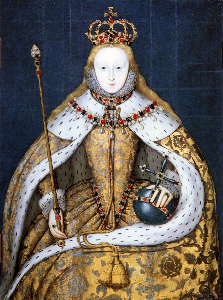 1558-Elisabeth 1. Königin von England