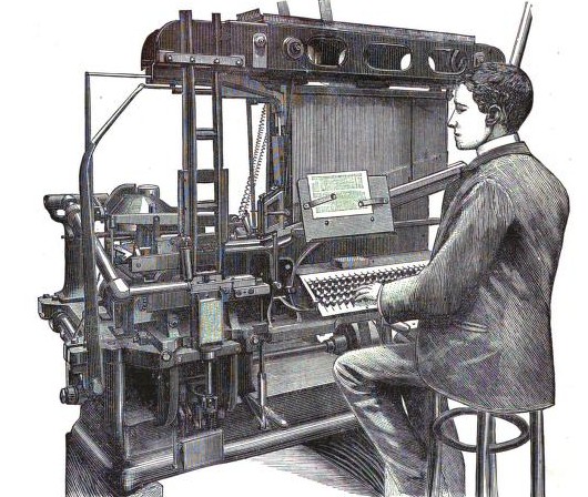 1886_LINOTYPE_Composing_Machine_1889